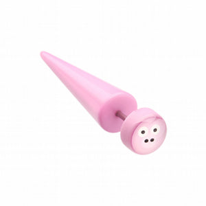 Piggy Pig Acrylic Fake Taper-WildKlass Jewelry