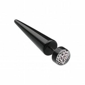 Glitter Diamond Acrylic Fake Taper-WildKlass Jewelry