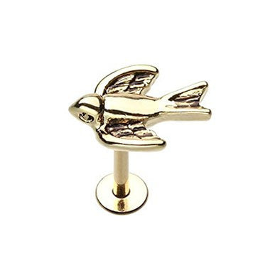 Sparrow Top 316L Surgical Steel WildKlass Labret-WildKlass Jewelry