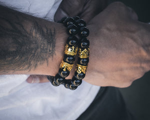 Mister King Bead Bracelet-WildKlass Jewelry