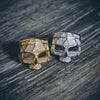 WildKlass Mister Facet Skull Ring-WildKlass Jewelry