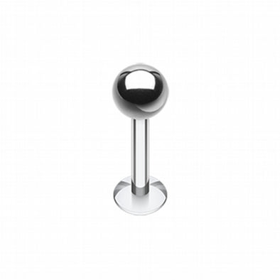 Basic Steel Ball Top Labret-WildKlass Jewelry