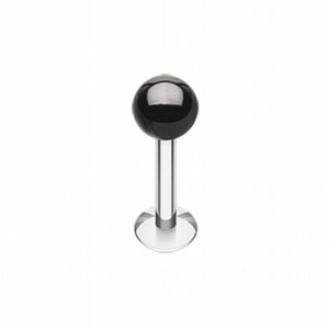 Colorline PVD Ball Top Steel Labret-WildKlass Jewelry