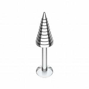 Extruder Spike Top Steel Labret-WildKlass Jewelry