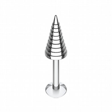 Extruder Spike Top Steel Labret-WildKlass Jewelry