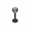 Colorline PVD Aurora Gem Ball Steel Labret-WildKlass Jewelry