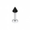 Basic UV Acrylic Spike Top Labret-WildKlass Jewelry