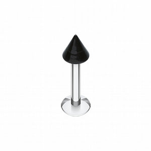 Basic UV Acrylic Spike Top Labret-WildKlass Jewelry