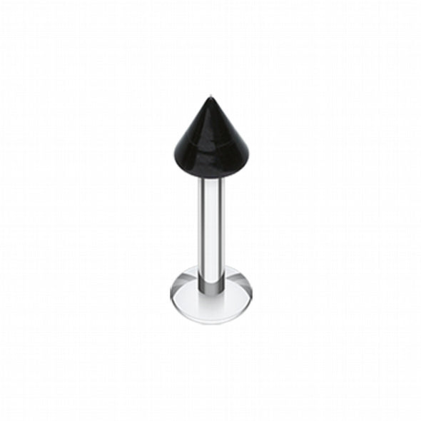 Basic UV Acrylic Spike Top Labret-WildKlass Jewelry