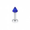 Basic UV Acrylic Spike Top Labret-WildKlass Jewelry