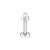 Basic UV Acrylic Spike Top Labret-WildKlass Jewelry