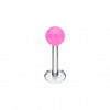 Neon UV Acrylic Ball Top Labret-WildKlass Jewelry