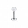Glow in the Dark UV Acrylic Ball Top Labret-WildKlass Jewelry