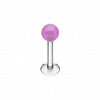 Glow in the Dark UV Acrylic Ball Top Labret-WildKlass Jewelry