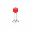 Glow in the Dark UV Acrylic Ball Top Labret-WildKlass Jewelry
