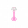 Basic UV Acrylic Flexible Shaft Labret-WildKlass Jewelry