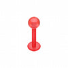 Basic UV Acrylic Flexible Shaft Labret-WildKlass Jewelry