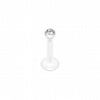 Bio-Flex Gem Ball Push-Fit Labret-WildKlass Jewelry