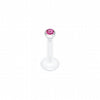 Bio-Flex Gem Ball Push-Fit Labret-WildKlass Jewelry