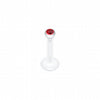 Bio-Flex Gem Ball Push-Fit Labret-WildKlass Jewelry