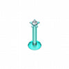 Colorline Sparkle Star Top Internally Threaded Labret-WildKlass Jewelry