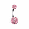 Classic Multi-Sprinkle Dot Belly Button Ring-WildKlass Jewelry