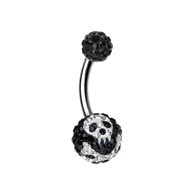 Treasured Pirate Multi-Sprinkle Dot Belly Button Ring-WildKlass Jewelry