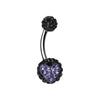 Heart's Delight Multi-Sprinkle Dot Belly Button Ring-WildKlass Jewelry