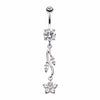 Romantic Flower Belly Button Ring-WildKlass Jewelry