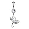 Darling Butterfly Belly Button Ring-WildKlass Jewelry