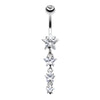 Star Spangled Belly Button Ring-WildKlass Jewelry