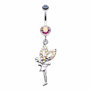 Fairy Dazzle Belly Button Ring-WildKlass Jewelry