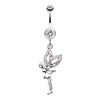 Fairy Dazzle Belly Button Ring-WildKlass Jewelry