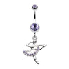 Elegant Ballerina Belly Button Ring-WildKlass Jewelry