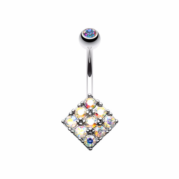 Sparkle Overload Belly Button Ring-WildKlass Jewelry