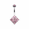 Sparkle Overload Belly Button Ring-WildKlass Jewelry