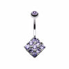 Sparkle Overload Belly Button Ring-WildKlass Jewelry