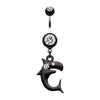 Shark Attack! Belly Button Ring-WildKlass Jewelry