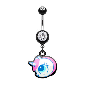 Baby Unicorn Belly Button Ring-WildKlass Jewelry