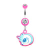 Baby Unicorn Belly Button Ring-WildKlass Jewelry