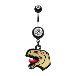 Ralph The Raptor Belly Button Ring-WildKlass Jewelry