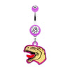 Ralph The Raptor Belly Button Ring-WildKlass Jewelry