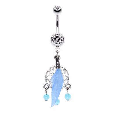 Classic Dream Catcher Belly Button Ring-WildKlass Jewelry