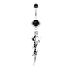 Lightning Star Belly Button Ring-WildKlass Jewelry