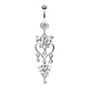 Butterfly Extravagance Belly Button Ring-WildKlass Jewelry
