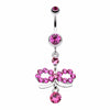 Infinity Dazzle Belly Button Ring-WildKlass Jewelry