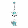 Super Star Belly Button Ring-WildKlass Jewelry