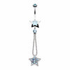 Lucky Star Belly Button Ring-WildKlass Jewelry