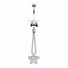 Lucky Star Belly Button Ring-WildKlass Jewelry