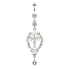Vintage Chandelier Belly Button Ring-WildKlass Jewelry